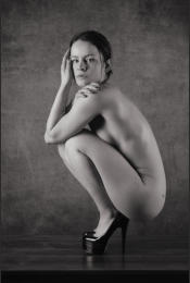 Verdeckt Nude Akt Tisch Bremen Model